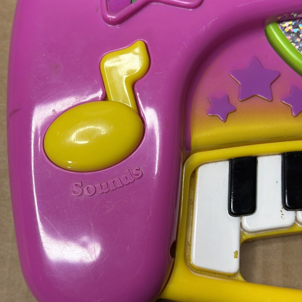 Vintage BARNEY Keyboard Song Magic PLAYSKOOL 1999 Plays 7 SONGS 90s Y2K Works - Picture 4 of 7